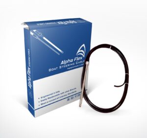 Alphaflex Double Nut Steering Cable